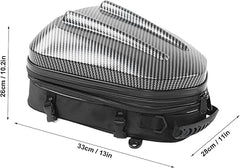 shamofeng-Waterproof Hard Shell Motorcycle Tail Bag