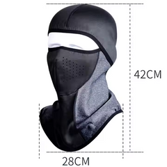 shamofeng-Wind and cold shaker fleece face protection ski headgear