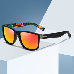 shamofeng-Square frame sunglasses with colorful lenses