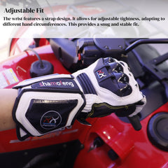 shamofeng-Carbon Fiber Shell Protector Riding Gloves