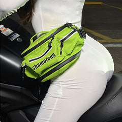 shamofeng-Multifunctional waterproof cycling fanny pack crossbody bag
