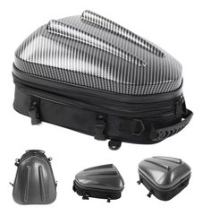 shamofeng-Waterproof Hard Shell Motorcycle Tail Bag