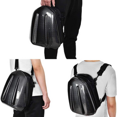 shamofeng-Waterproof Hard Shell Motorcycle Tail Bag