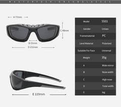 shamofeng-Color Polarized Riding Sunglasses