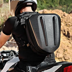 shamofeng-Waterproof Hard Shell Motorcycle Tail Bag