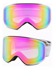 shamofeng-Double layer anti-fog mountaineering ski goggles