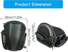 shamofeng-Multi-functional motorcycle pillion tail bag