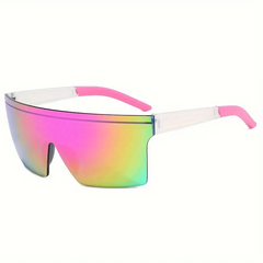 shamofeng-New Fashionable Rimless Cutting Edge Sunglasses
