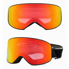 shamofeng-Double layer anti-fog mountaineering ski goggles