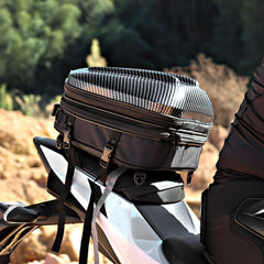 shamofeng-Waterproof Hard Shell Motorcycle Tail Bag