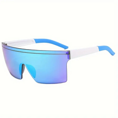 shamofeng-New Fashionable Rimless Cutting Edge Sunglasses