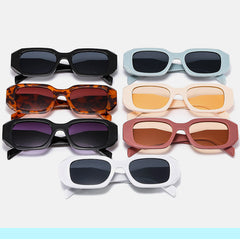 shamofeng-Fashionable Geometric Design Sunglasses