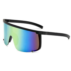 shamofeng-Unisex Color PC Lens Large Frame Sports Glasses