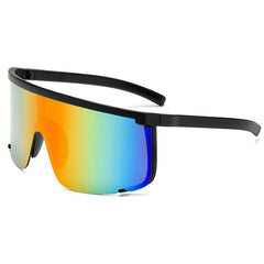 shamofeng-Unisex Color PC Lens Large Frame Sports Glasses