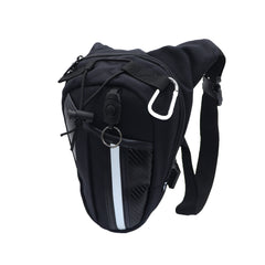 shamofeng-Black Motorcycle Riding Waist Pack