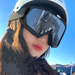 shamofeng-Ski goggles with UV and sun protection