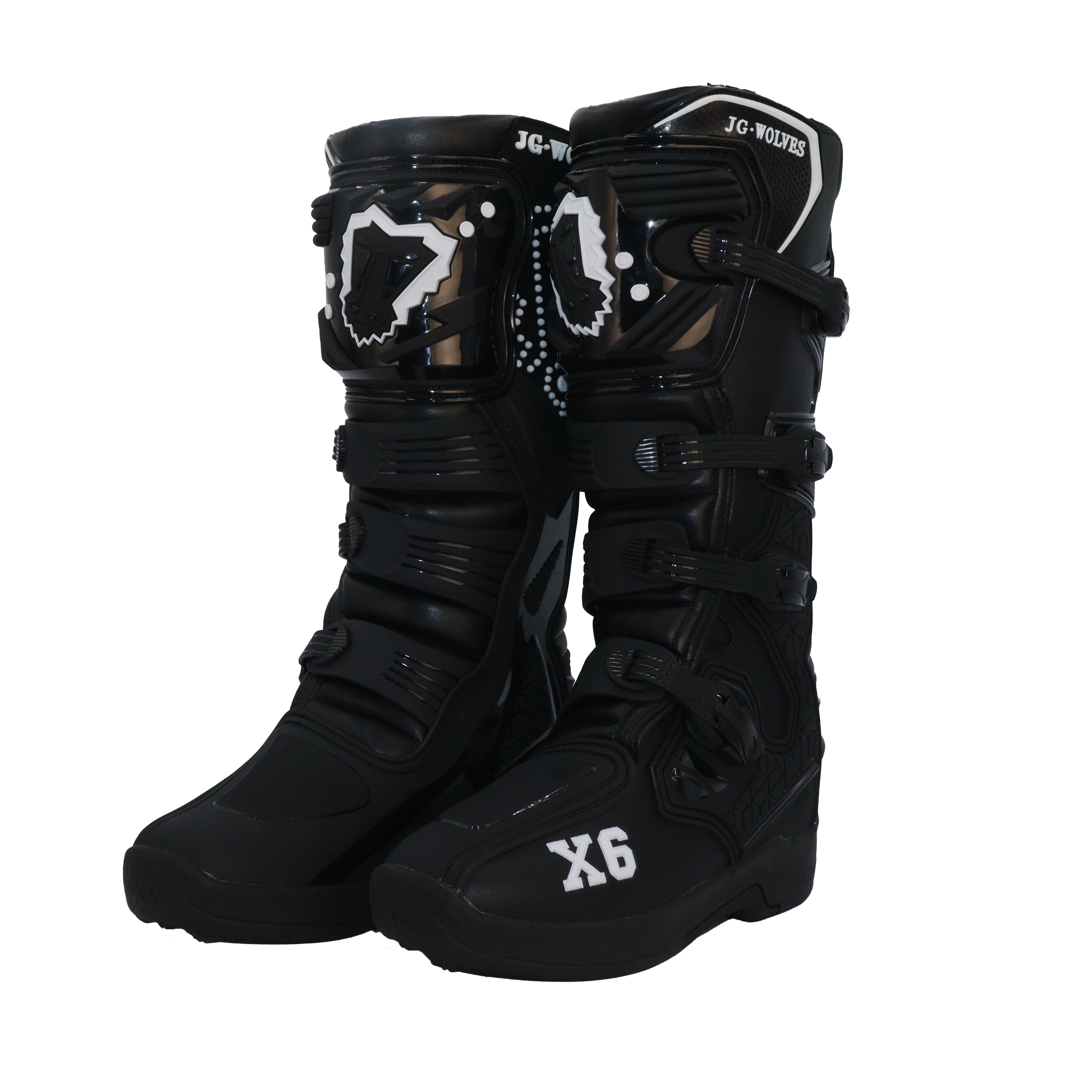 JG·WOLVES-Professional Motocross Riding Boots