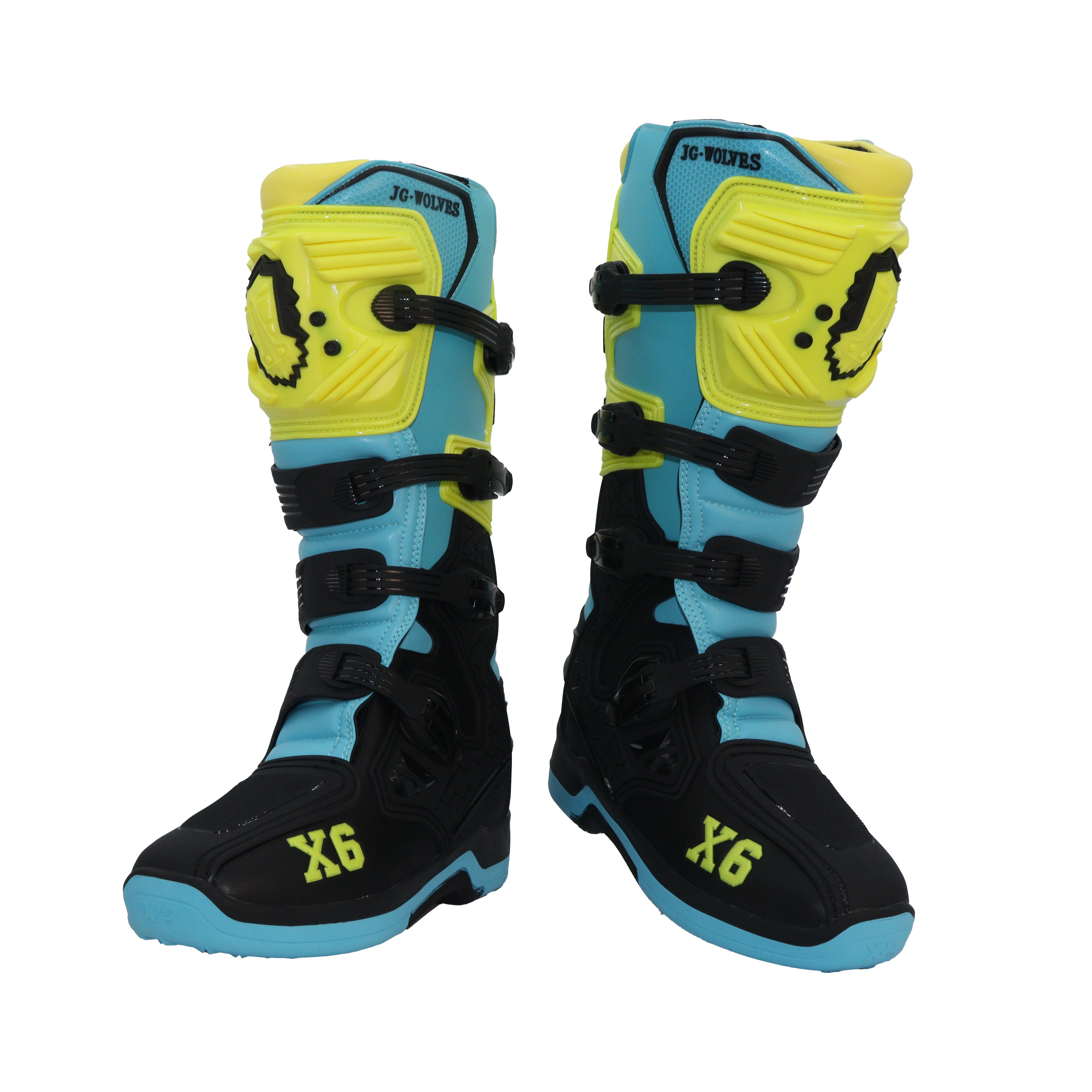 JG·WOLVES-Professional Motocross Riding Boots