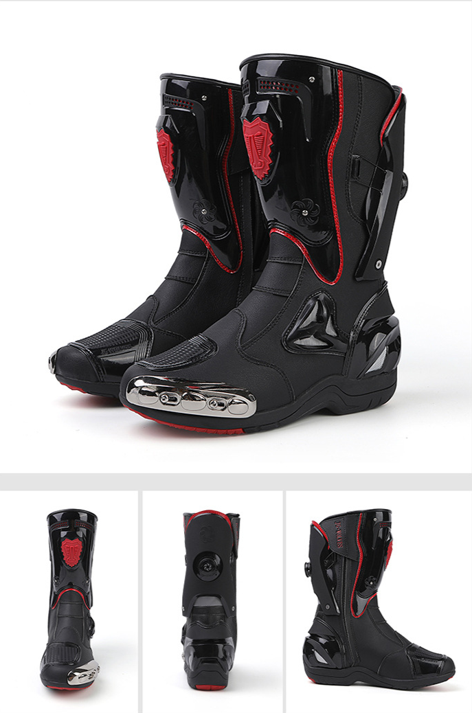 JG·WOLVES-Men's Motorcycle Boots