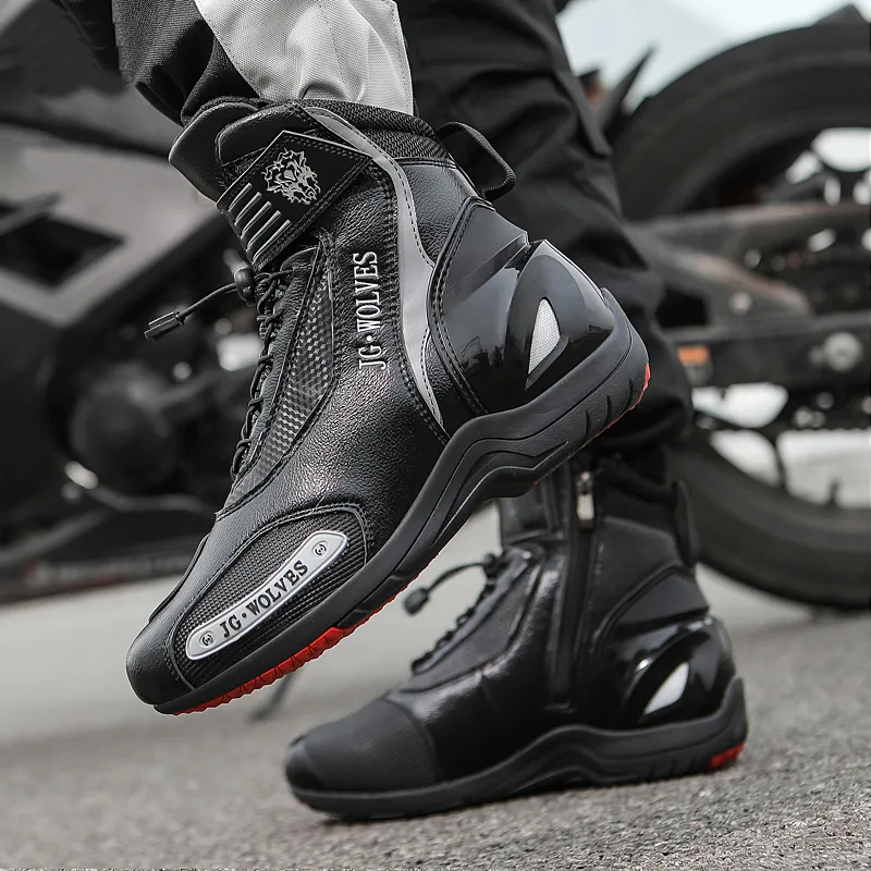JG·WOLVES-Professional Motorcycle Riding Boots