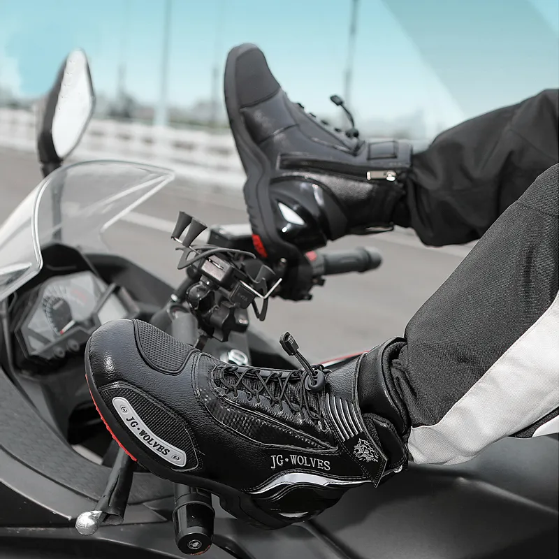 JG·WOLVES-Professional Motorcycle Riding Boots