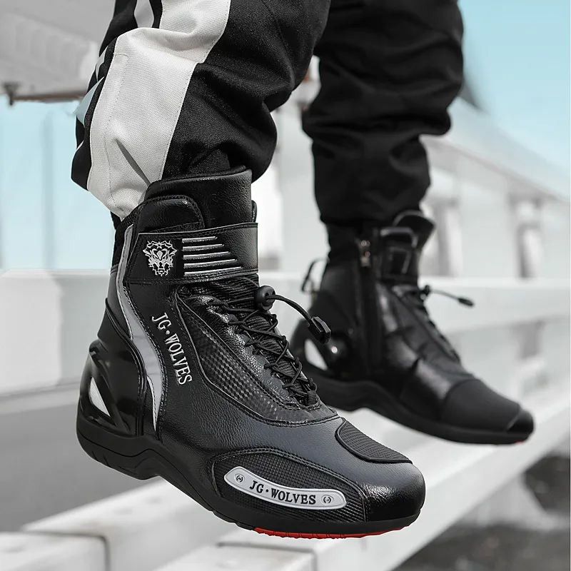 JG·WOLVES-Professional Motorcycle Riding Boots