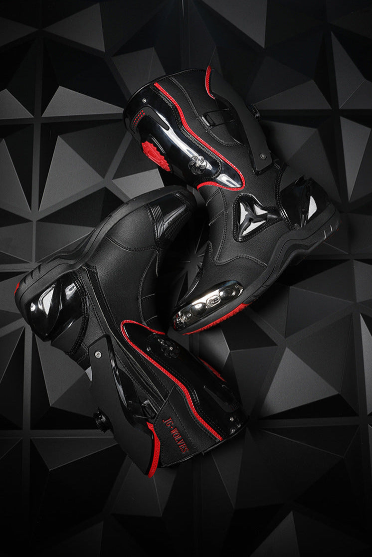 JG·WOLVES-Men's Motorcycle Boots
