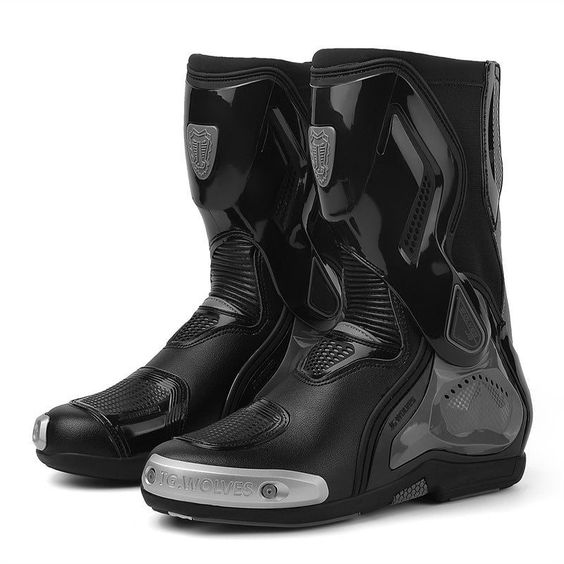 JG·WOLVES-Pro Racing High Performance Protective Riding Boots
