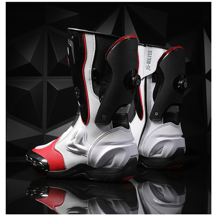 JG·WOLVES-Men's Motorcycle Boots
