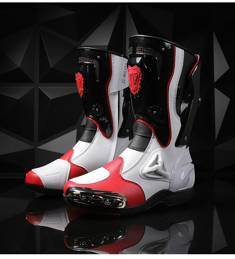 JG·WOLVES-Men's Motorcycle Boots
